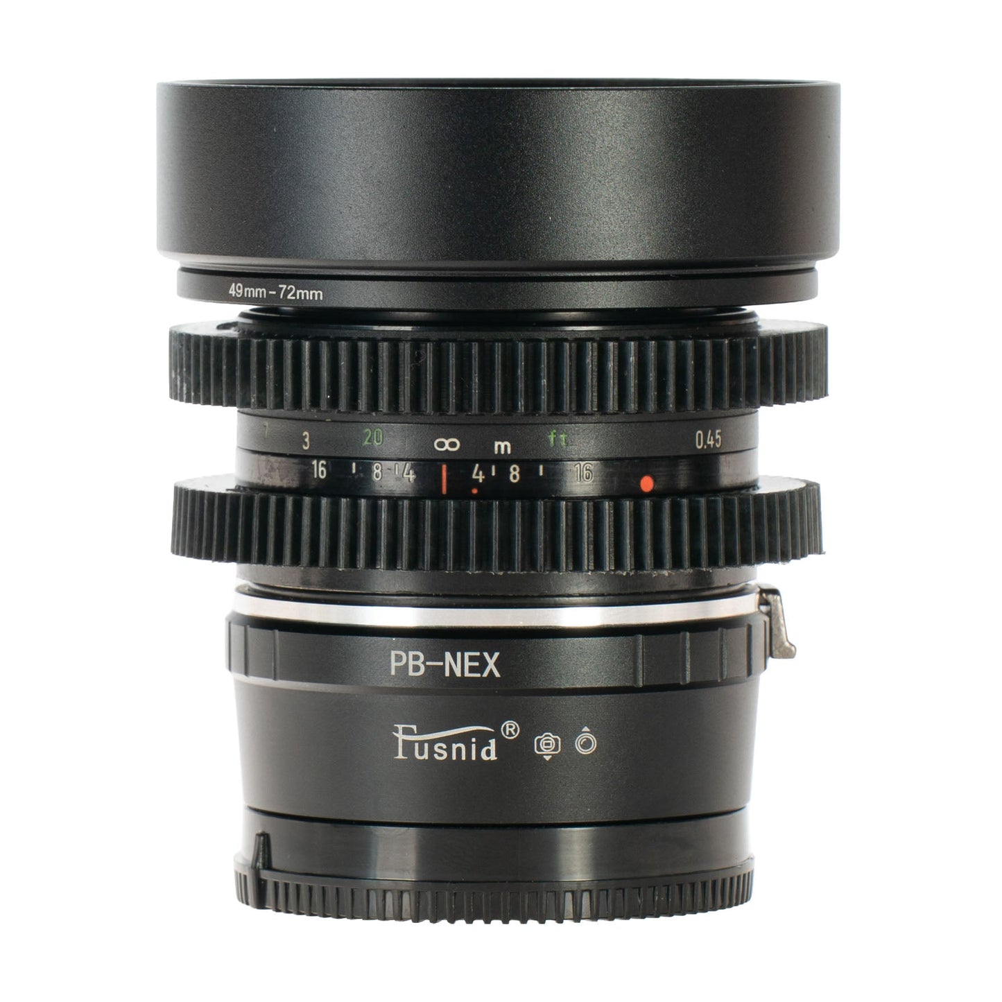 Carl Zeiss Jena DDR MC P (Pancolar) 50mm F1.8 Cine Mod Prime Lens | Sony E-mount - TerPhoto Store