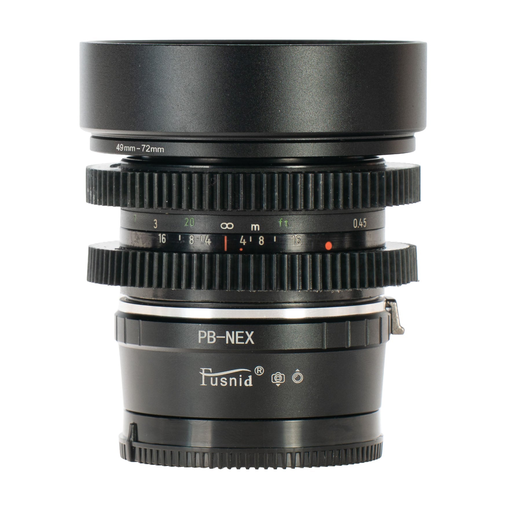 Carl Zeiss Jena DDR MC P (Pancolar) 50mm F1.8 Cine Mod Prime Lens | Sony E-mount - TerPhoto Store
