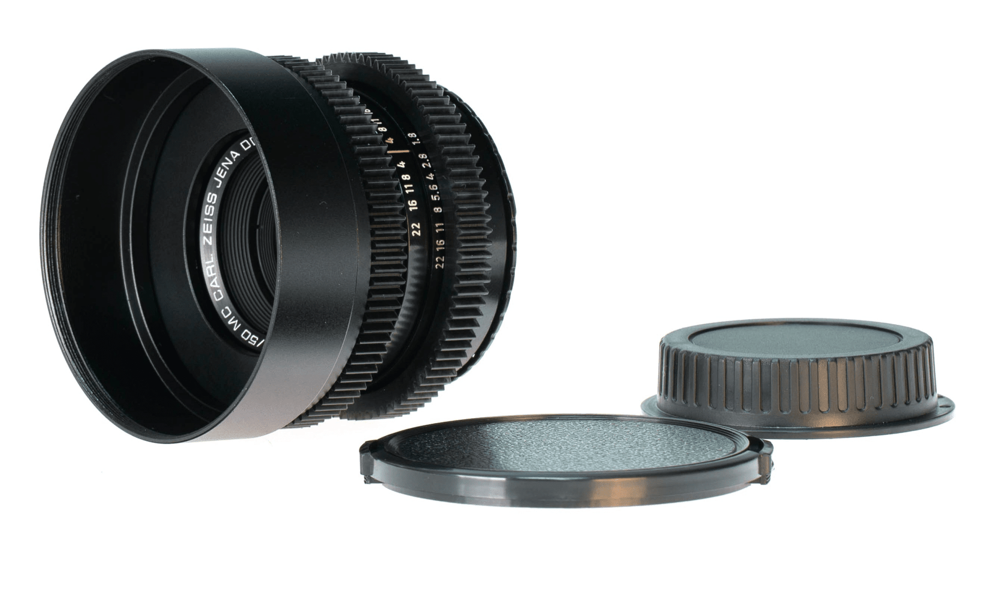 Carl Zeiss Jena DDR MC Pancolar Auto 50mm F1.8 Cine Mod Lens | Canon EF Mount! - TerPhoto Store