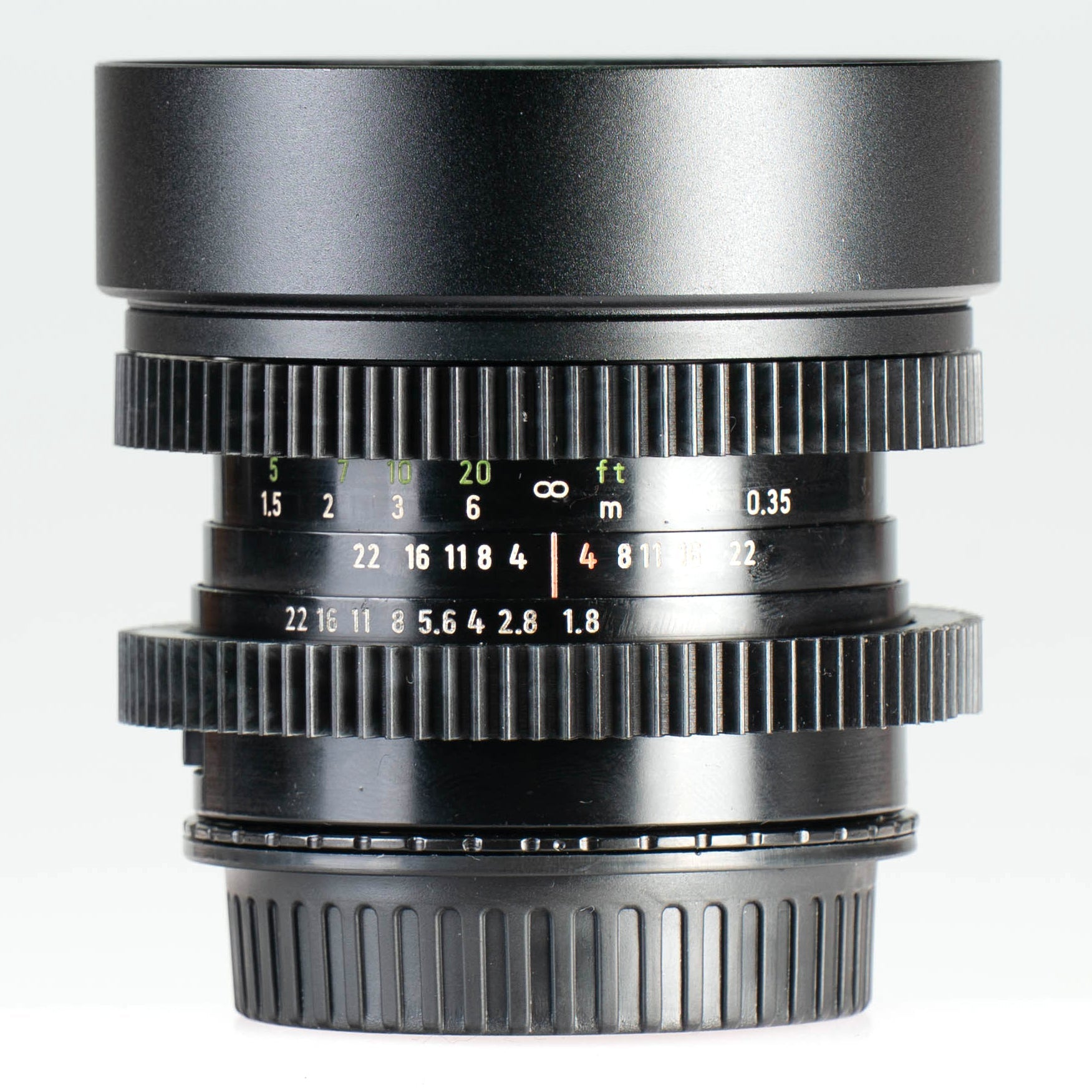 Carl Zeiss Jena DDR MC Pancolar Auto 50mm F1.8 Cine Mod Lens | Canon EF Mount! - TerPhoto Store