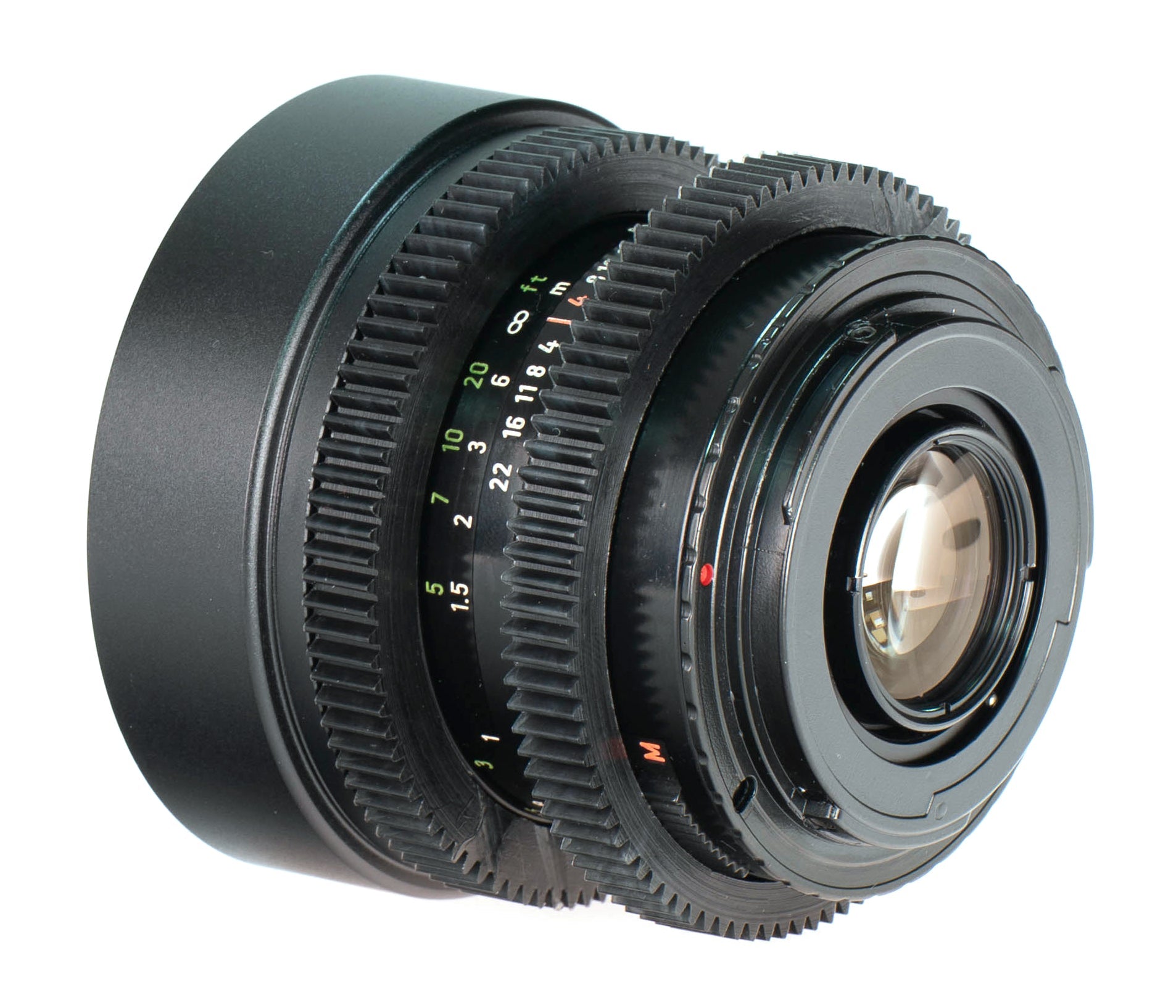 Carl Zeiss Jena DDR MC Pancolar Auto 50mm F1.8 Cine Mod Lens | Canon EF Mount! - TerPhoto Store