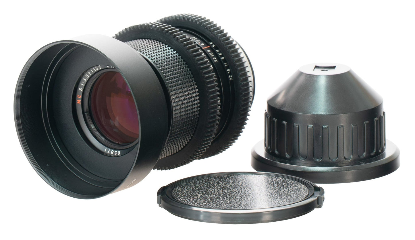 Carl Zeiss Jena DDR MC S (Sonnar) 135mm F3.5 Cine Mod Prime Lens for Arri PL - TerPhoto Store