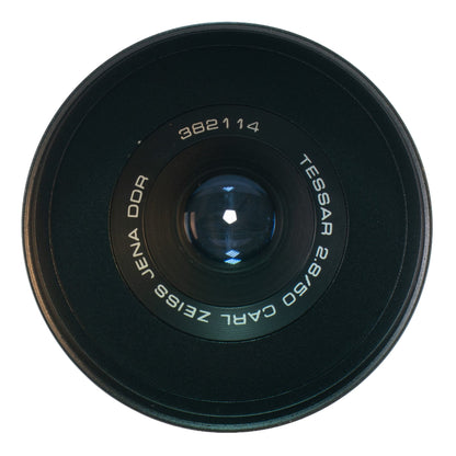 Carl Zeiss Jena DDR Tessar 50mm F2.8 Cine Mod Prime Portrait Lens | Canon EF! - TerPhoto Store