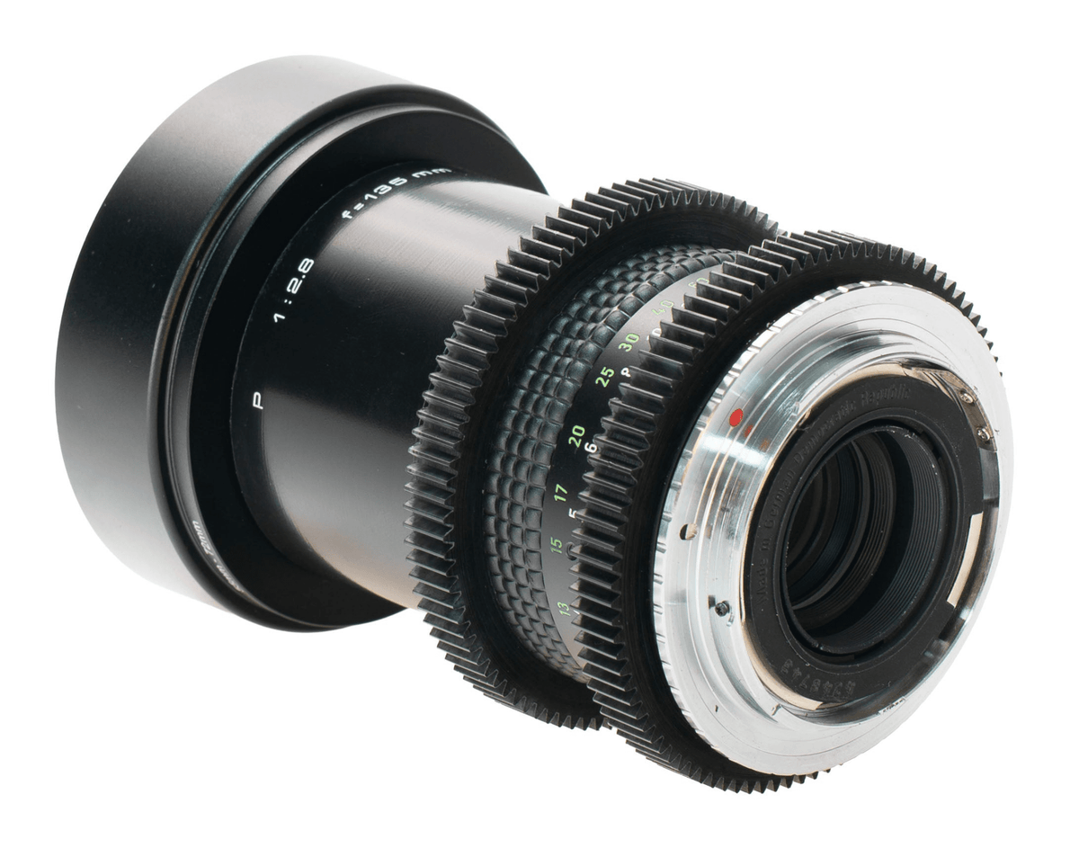 Carl Zeiss Jena MC P (Sonnar) 135mm F2.8 Cine Mod Prime Portrait Lens | Canon EF - TerPhoto Store