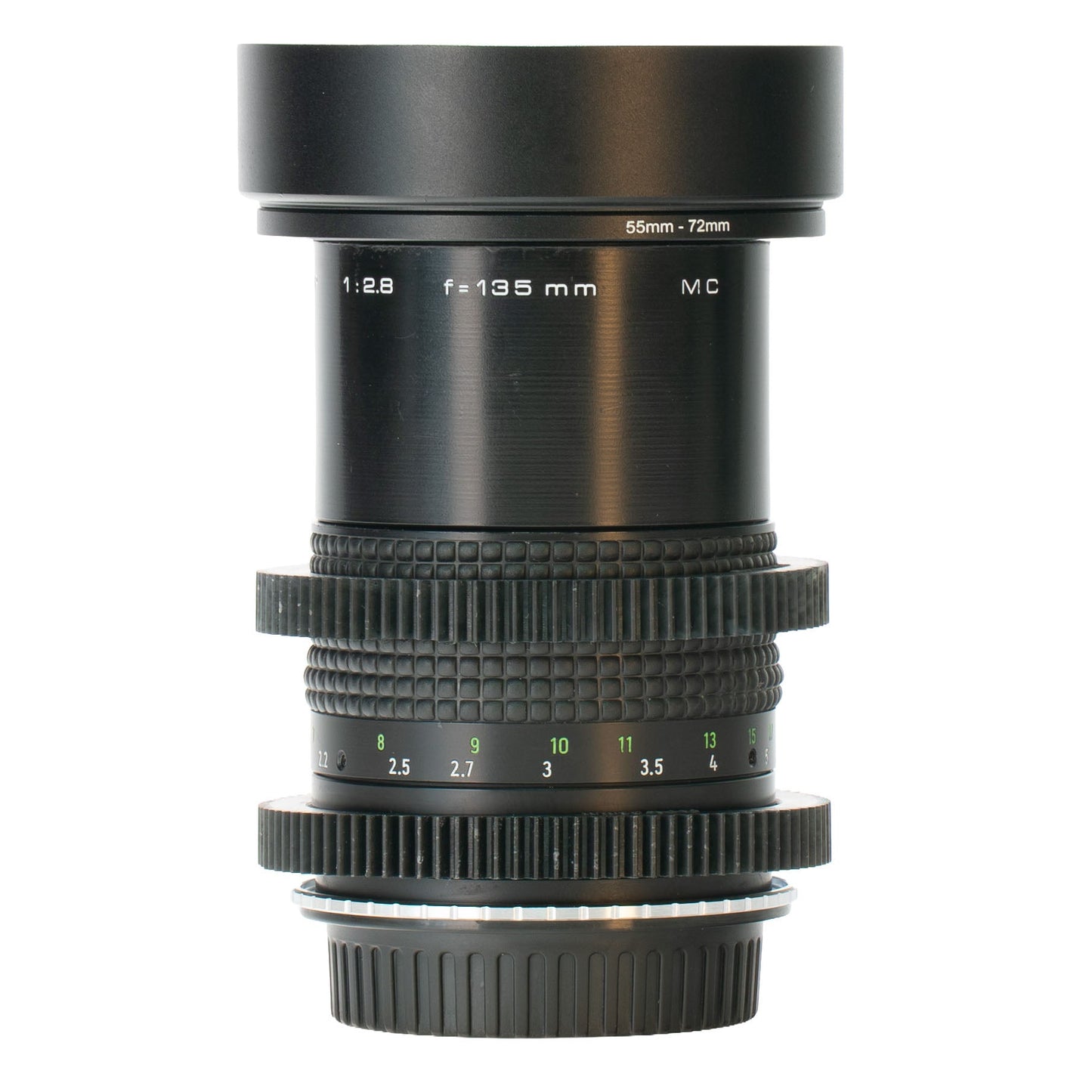 Carl Zeiss Jena MC P (Sonnar) 135mm F2.8 Cine Mod Prime Portrait Lens | Canon EF - TerPhoto Store