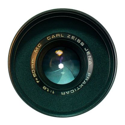Carl Zeiss Jena MC Prakticar (Pancolar) 50mm F1.8 Cine Mod Lens | Sony E - mount! - TerPhoto Store
