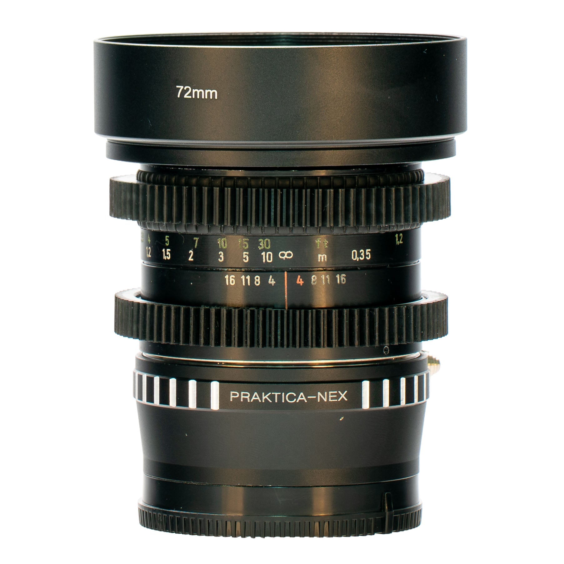Carl Zeiss Jena MC Prakticar (Pancolar) 50mm F1.8 Cine Mod Lens | Sony E - mount! - TerPhoto Store