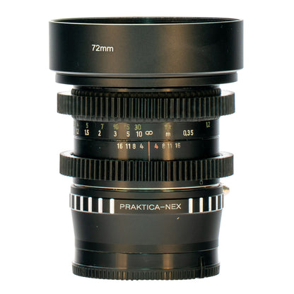 Carl Zeiss Jena MC Prakticar (Pancolar) 50mm F1.8 Cine Mod Lens | Sony E - mount! - TerPhoto Store