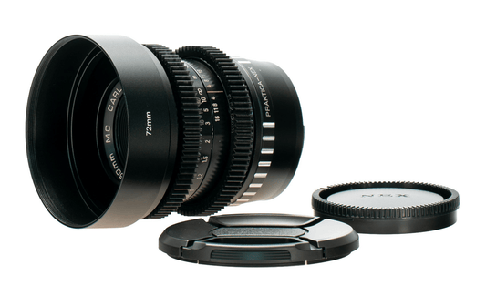 Carl Zeiss Jena MC Prakticar (Pancolar) 50mm F1.8 Cine Mod Lens | Sony E - mount! - TerPhoto Store