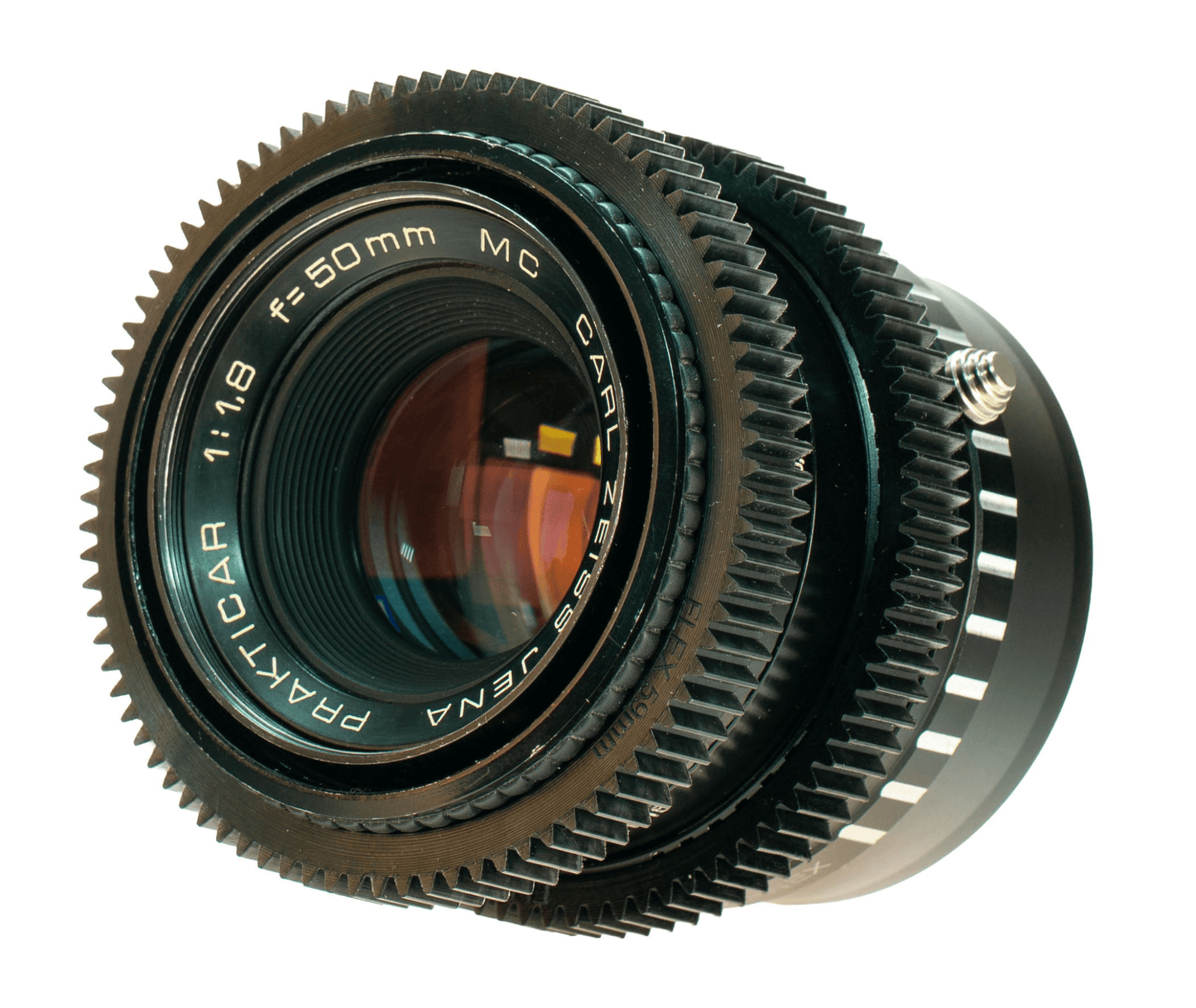 Carl Zeiss Jena MC Prakticar (Pancolar) 50mm F1.8 Cine Mod Lens | Sony E - mount! - TerPhoto Store