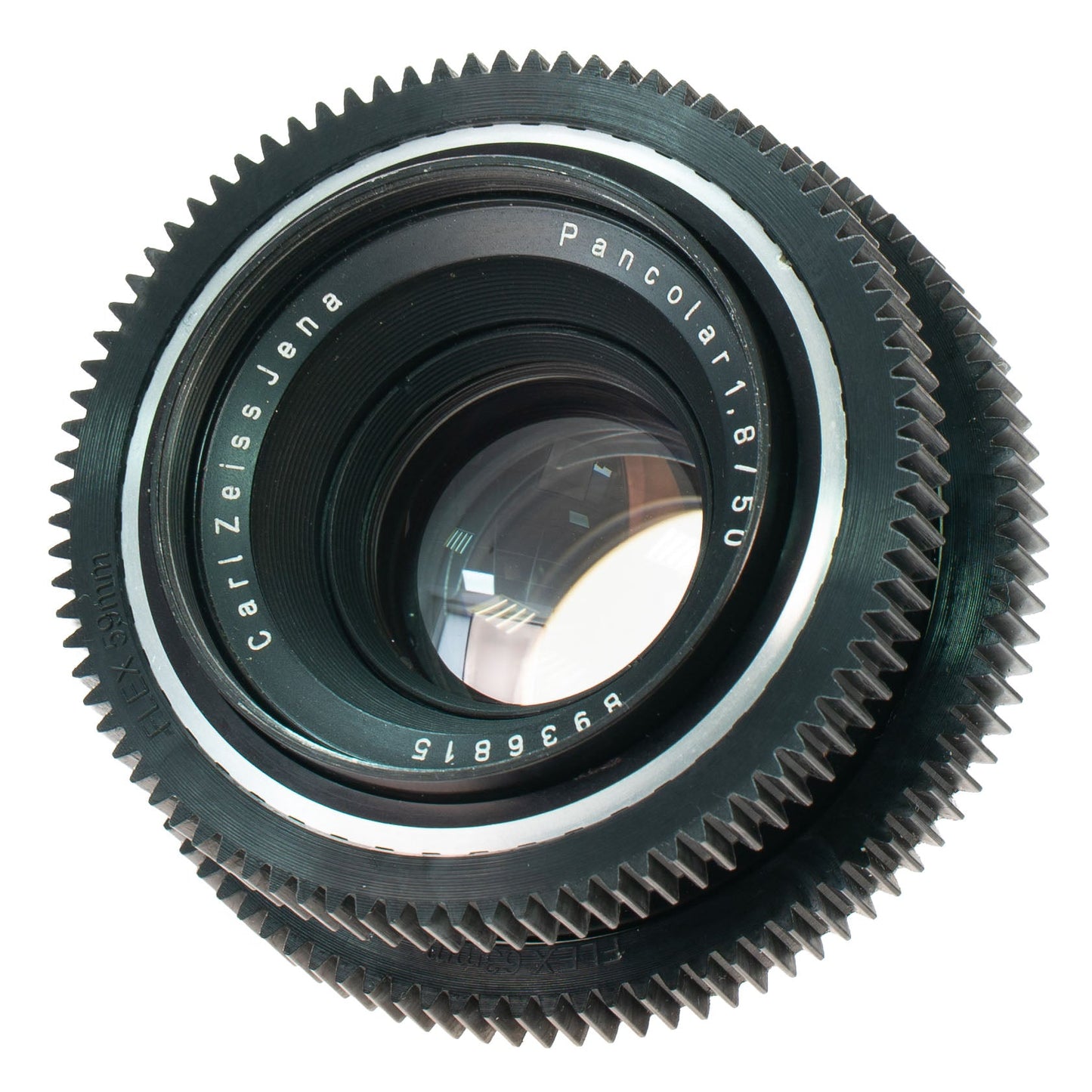 Carl Zeiss Jena Pancolar 50mm F1.8 Zebra Cine Mod Prime Portrait Lens | Arri PL! - TerPhoto Store