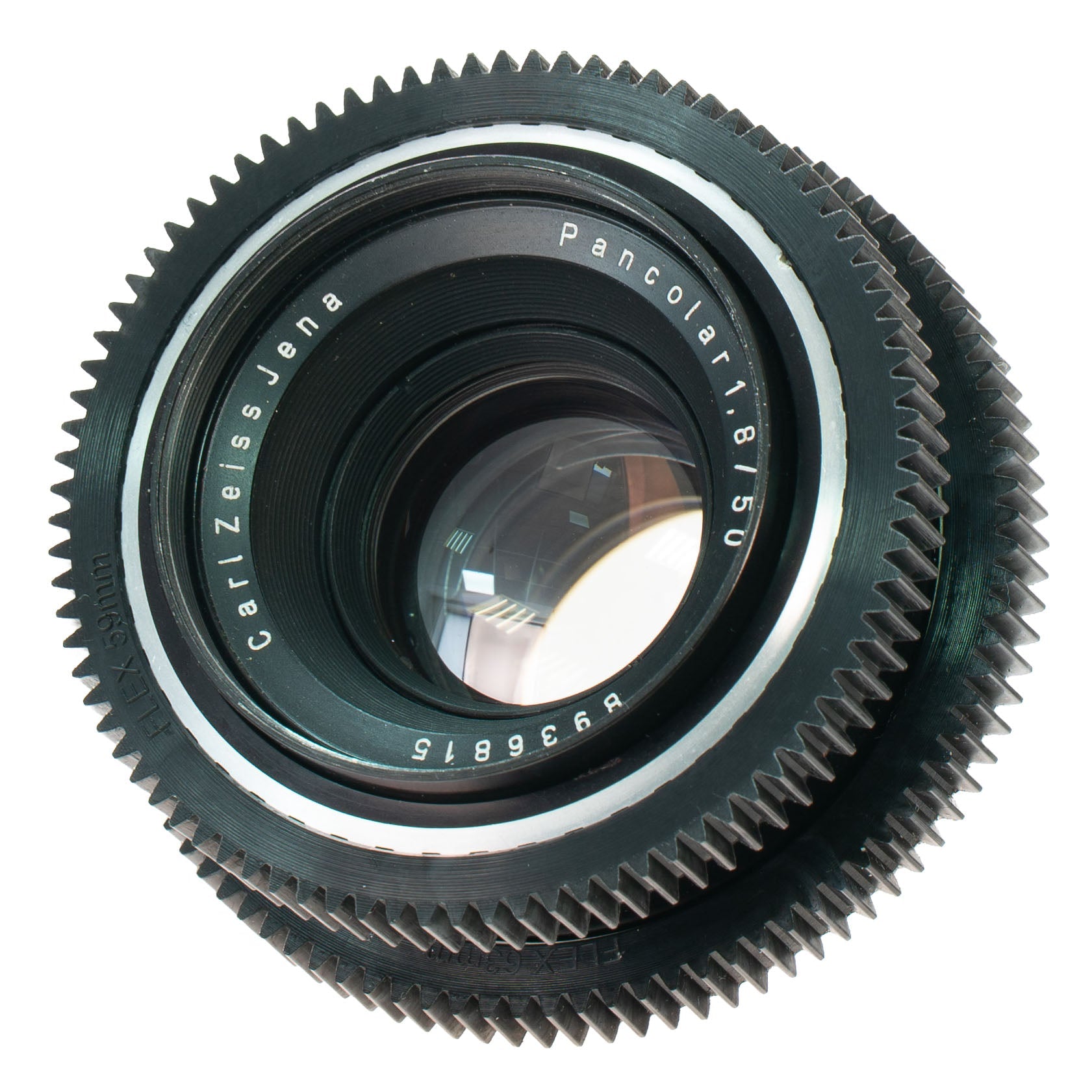 Carl Zeiss Jena Pancolar 50mm F1.8 Zebra Cine Mod Prime Portrait Lens | Arri PL! - TerPhoto Store
