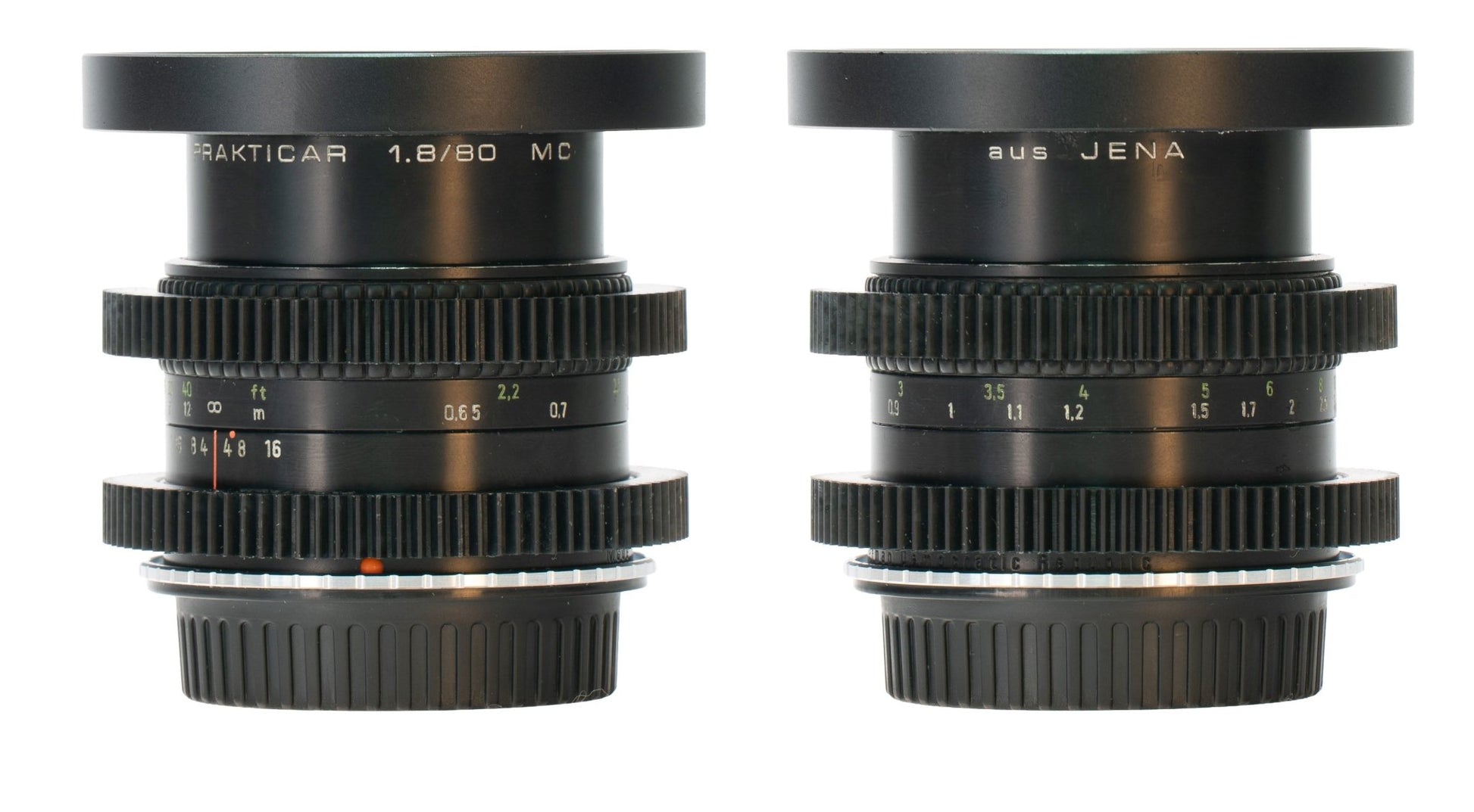 Carl Zeiss Jena Prakticar Cine Mod 20/28/35/50/55/80mm Lens Set For Canon EF! - TerPhoto Store