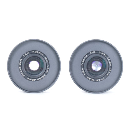 Carl Zeiss Jena Prakticar Cine Mod 20/28/35/50/55/80mm Lens Set For Canon EF! - TerPhoto Store