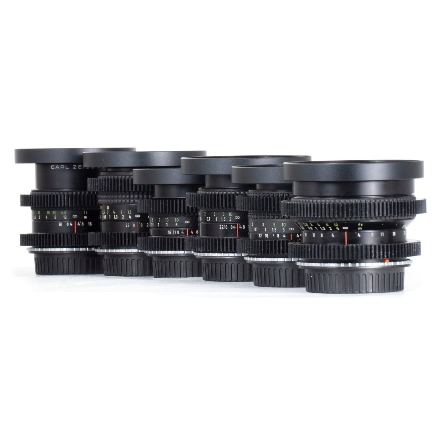 Carl Zeiss Jena Prakticar Cine Mod 20/28/35/50/55/80mm Lens Set For Canon EF! - TerPhoto Store