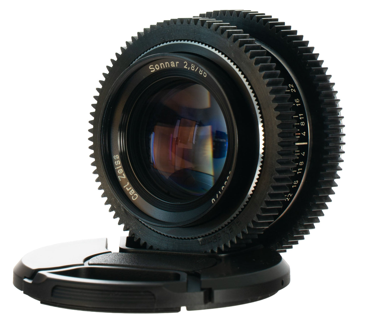 Carl Zeiss Jena Sonnar 85mm F2.8 Cine Mod Prime Portrait Lens | Canon EF Mount! - TerPhoto Store