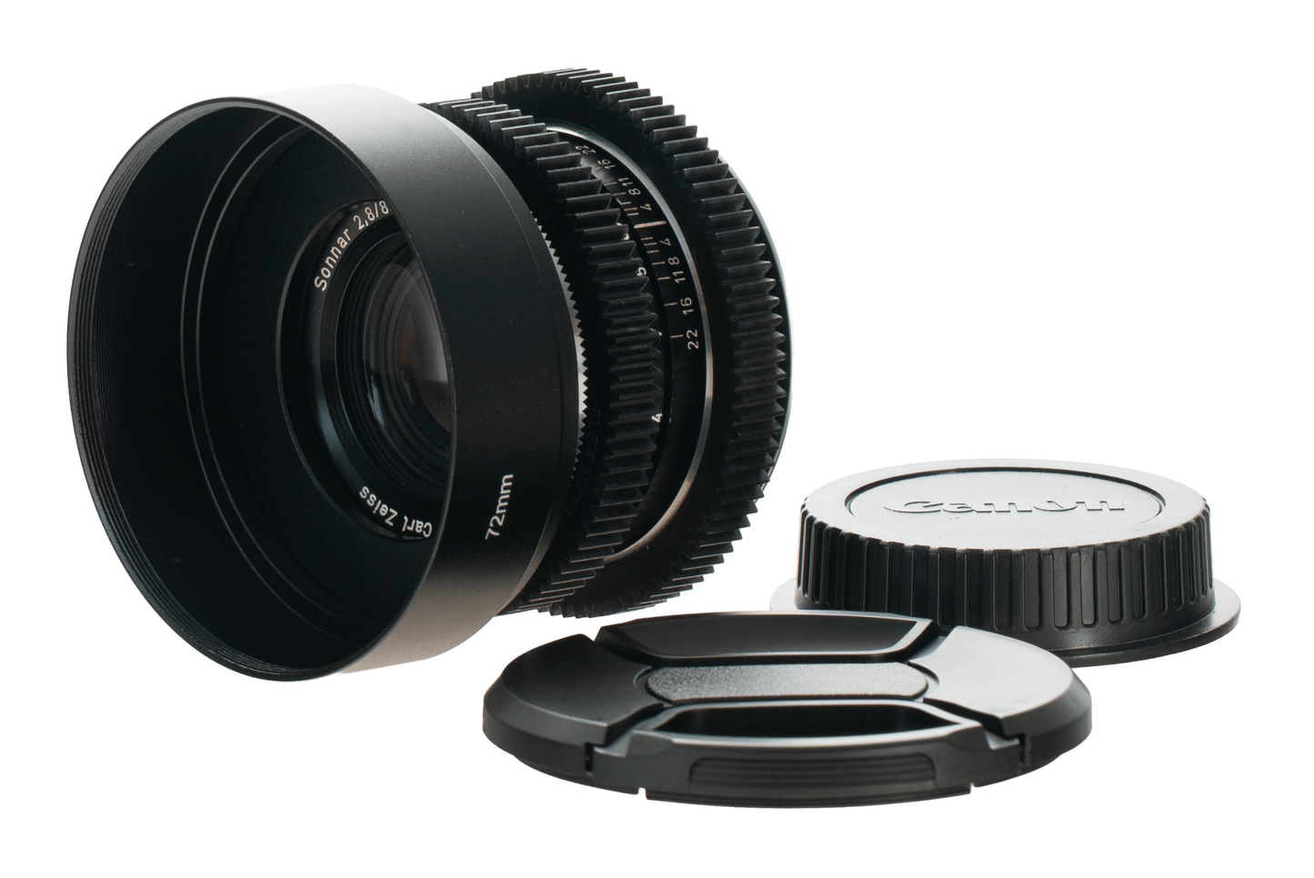 Carl Zeiss Jena Sonnar 85mm F2.8 Cine Mod Prime Portrait Lens | Canon EF Mount! - TerPhoto Store