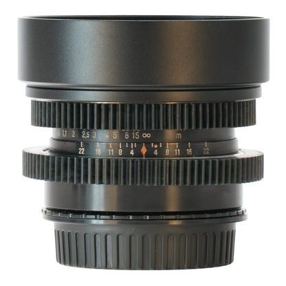 Carl Zeiss Jena Tessar 50mm F2.8 Vintage Cine Mod Prime Portrait Lens | Canon EF - TerPhoto Store