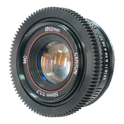 Centon MC 50mm F1.7 Prime Portrait Lens w/ Anamorphic Bokeh | Canon EF Mount! - TerPhoto Store