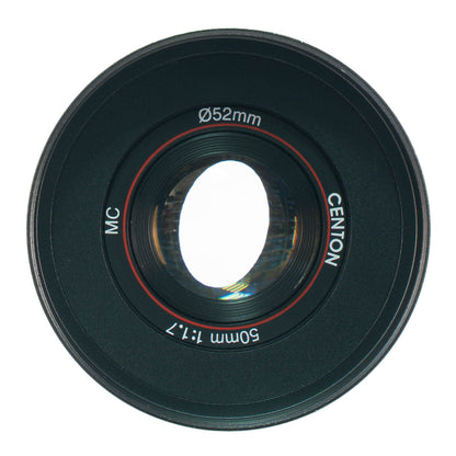 Centon MC 50mm F1.7 Prime Portrait Lens w/ Anamorphic Bokeh | Canon EF Mount! - TerPhoto Store