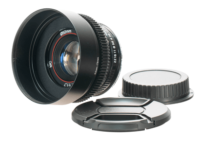 Centon MC 50mm F1.7 Prime Portrait Lens w/ Anamorphic Bokeh | Canon EF Mount! - TerPhoto Store