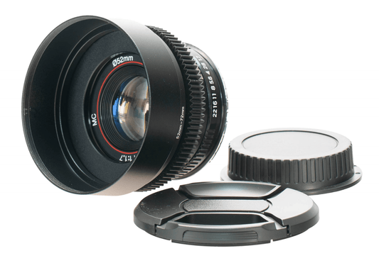 Centon MC 50mm F1.7 Prime Portrait Lens w/ Anamorphic Bokeh | Canon EF Mount! - TerPhoto Store