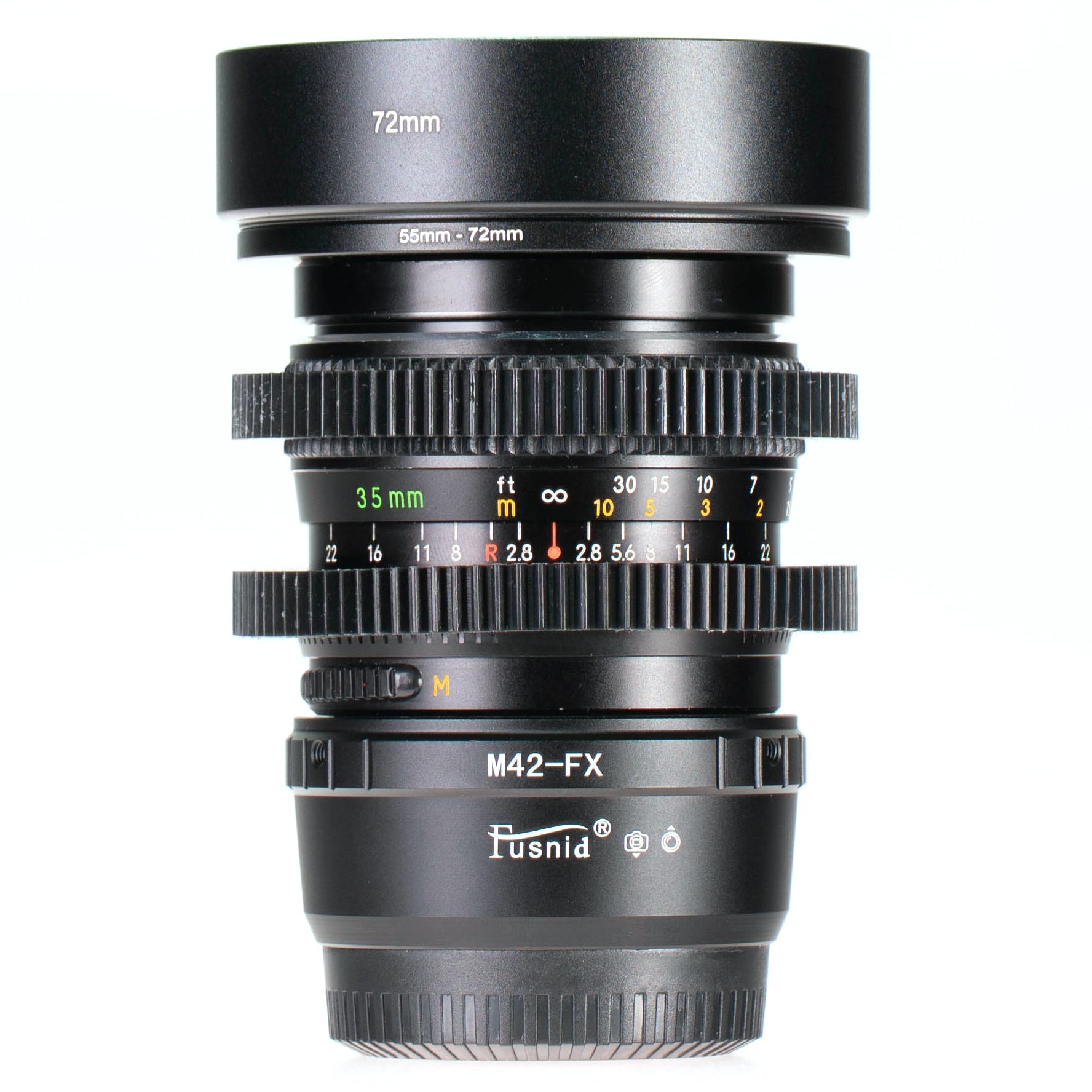 Chinon Auto 35mm F2.8 Cine Mod Prime Lens For Fujifilm X Mount! - TerPhoto Store