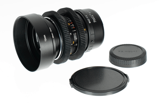 Chinon Auto 35mm F2.8 Cine Mod Prime Lens For Fujifilm X Mount! - TerPhoto Store