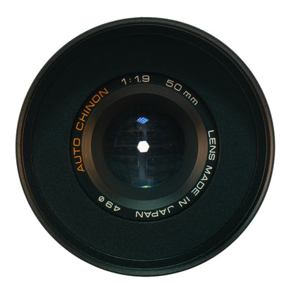 Chinon Auto 50mm F1.9 Cine Mod Portrait Prime w/ Anamorphic Bokeh | Sony E-mount - TerPhoto Store