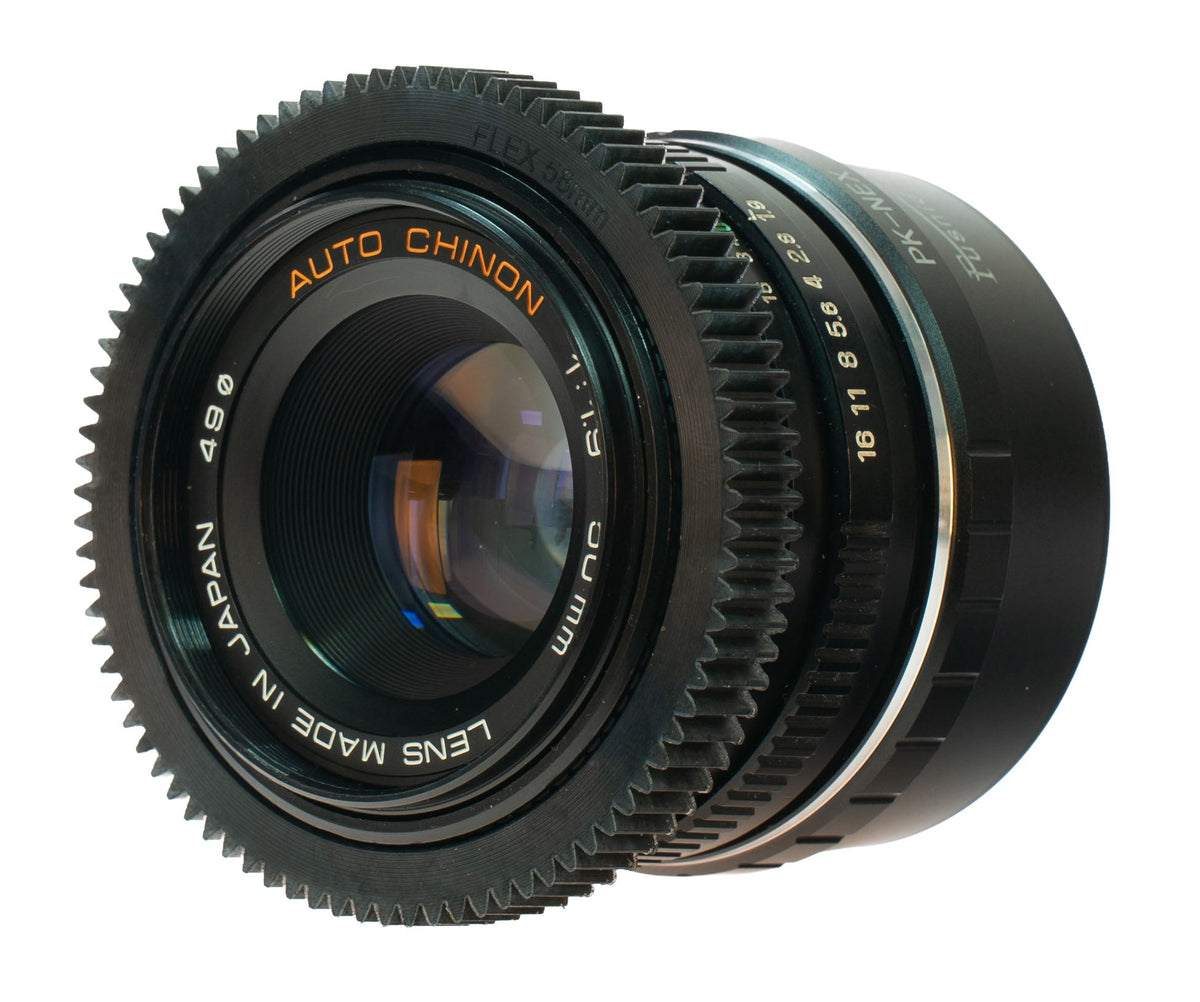 Chinon Auto 50mm F1.9 Cine Mod Portrait Prime w/ Anamorphic Bokeh | Sony E-mount - TerPhoto Store