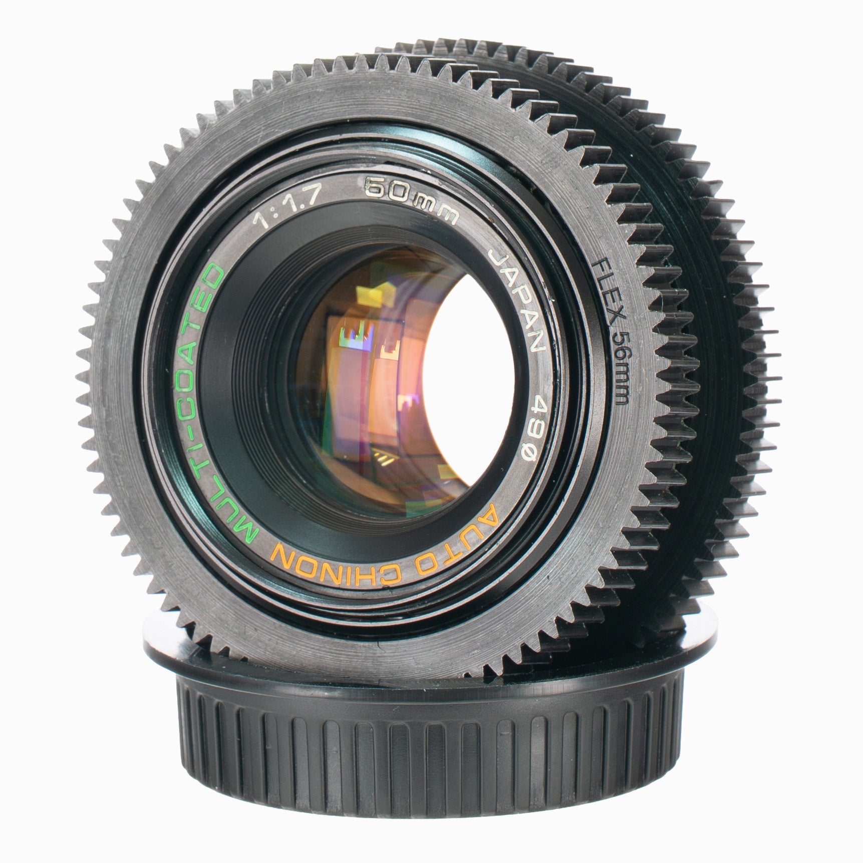 Chinon Auto Multi - Coated 50mm F1.7 Cine Mod Prime Portrait Lens | Canon EF! - TerPhoto Store
