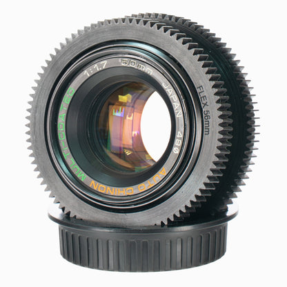 Chinon Auto Multi - Coated 50mm F1.7 Cine Mod Prime Portrait Lens | Canon EF! - TerPhoto Store