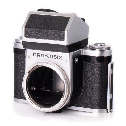 CLA'd Praktisix 6x6 Medium Format Film Camera Body w/ Metering Prism Finder! - TerPhoto Store