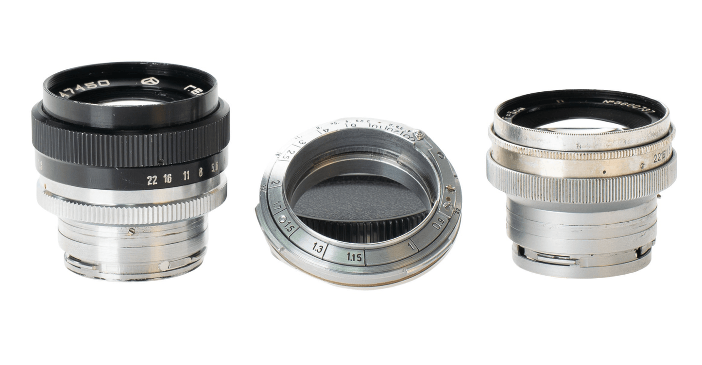 Contax/Kiev RF To M39/LTM Lens Adapter w/ Focusing Part and 2x GIFT Lenses! - TerPhoto Store