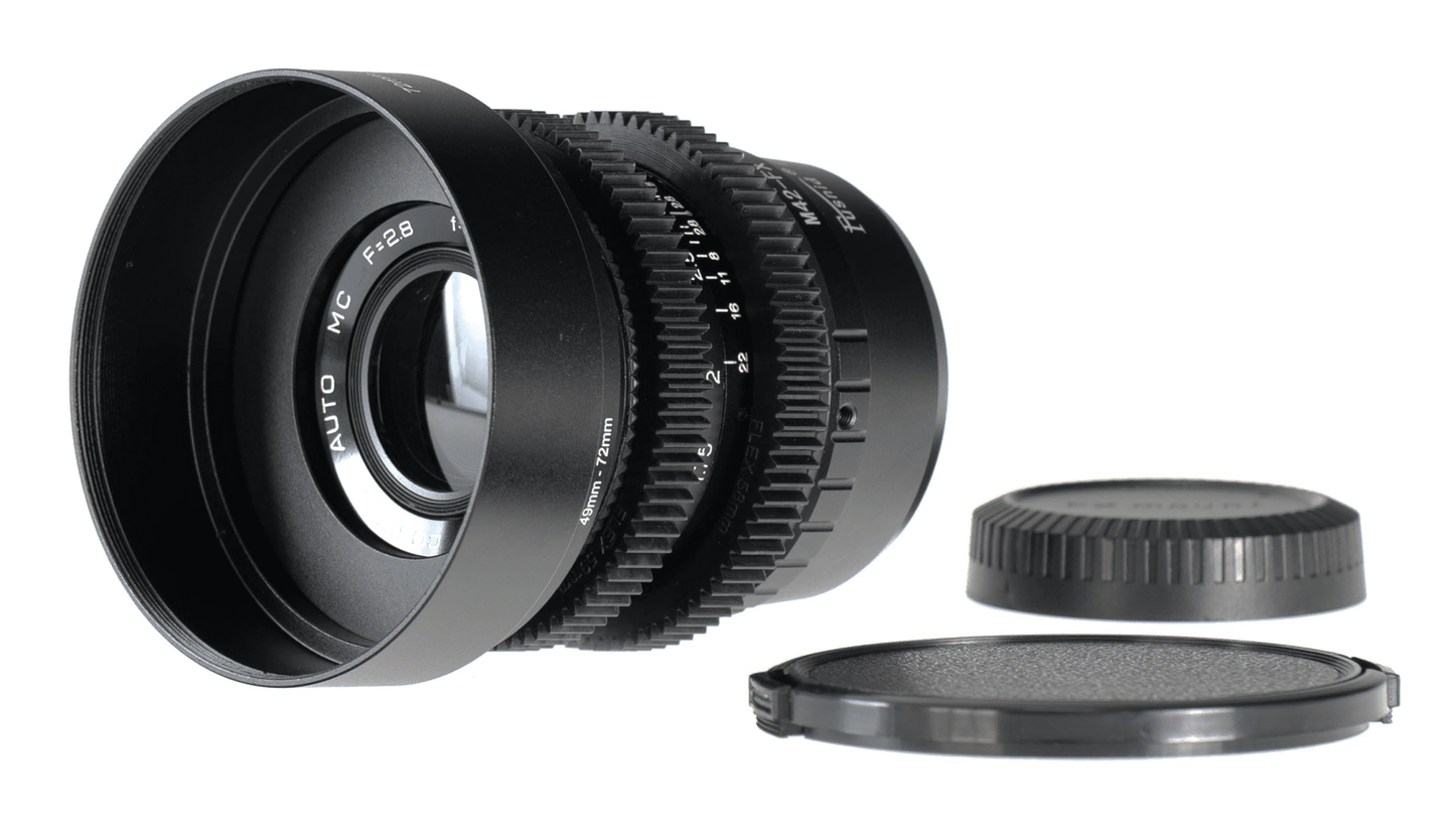Cosinon Auto MC 35mm F2.8 Prime Cine Mod Lens For Filmmaking | Fuji FX Mount! - TerPhoto Store