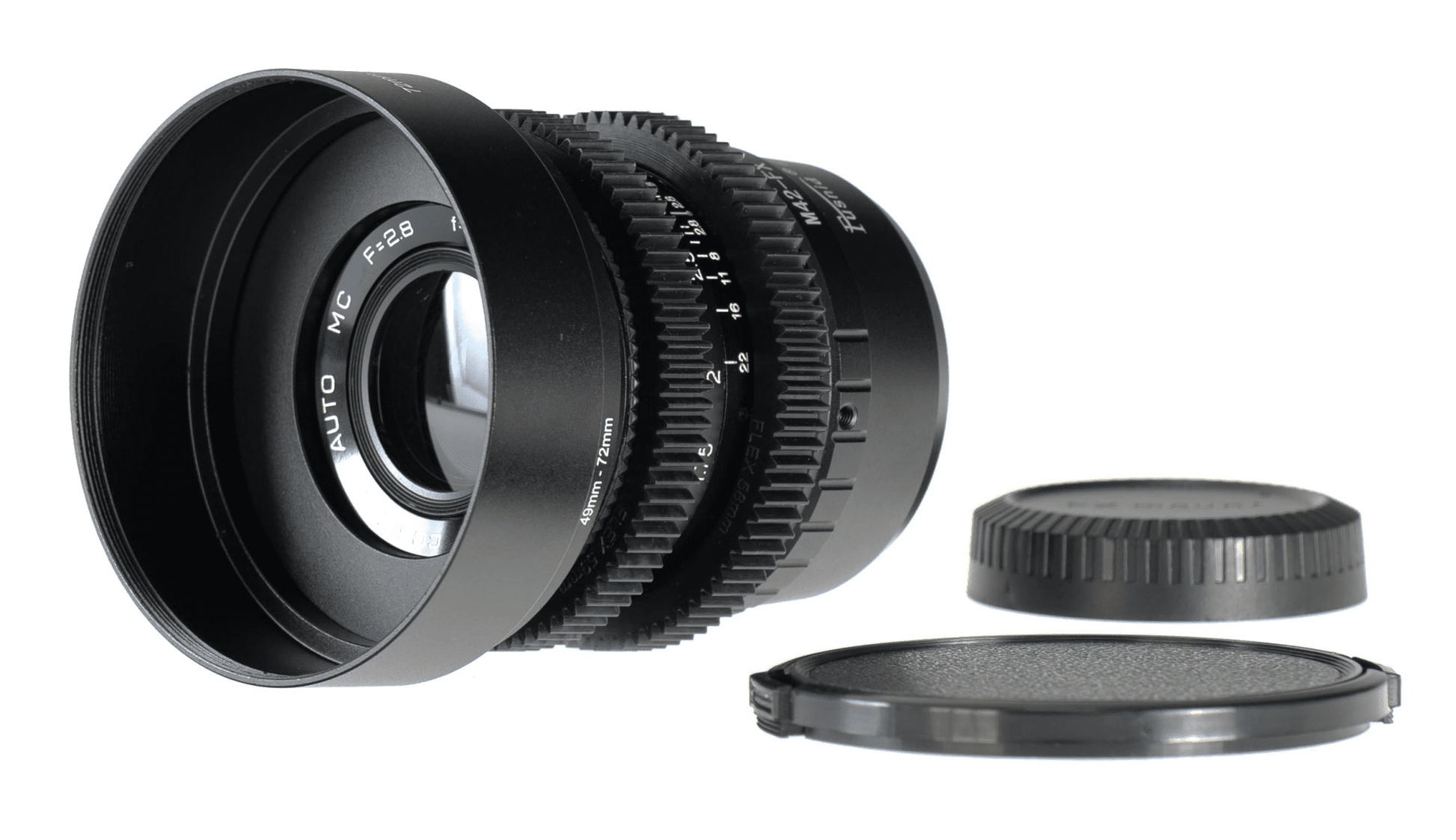 Cosinon Auto MC 35mm F2.8 Prime Cine Mod Lens For Filmmaking | Fuji FX Mount! - TerPhoto Store