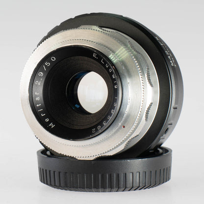 E. Ludwig Meritar 50mm F2.9 Serviced Vintage Prime Lens | Fujifilm X mount! - TerPhoto Store