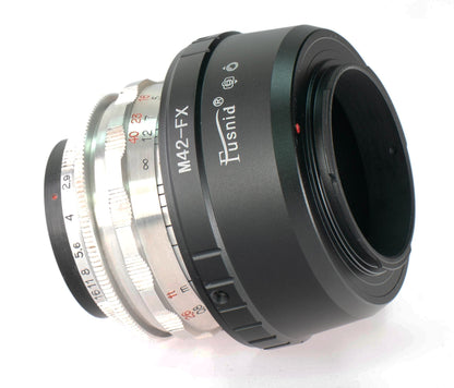 E. Ludwig Meritar 50mm F2.9 Serviced Vintage Prime Lens | Fujifilm X mount! - TerPhoto Store