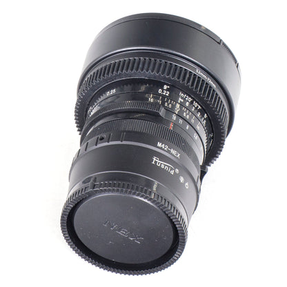 Enna München Ennalyt 28mm F3.5 Cine Mod Wide Angle Prime Lens For Sony E - mount! - TerPhoto Store
