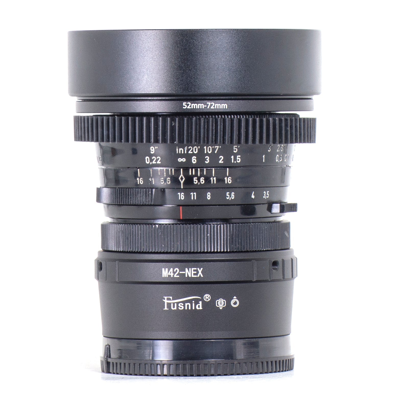 Enna München Ennalyt 28mm F3.5 Cine Mod Wide Angle Prime Lens For Sony E - mount! - TerPhoto Store