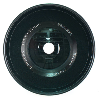 Enna Munchen Lithagon 35mm F3.5 Prime Wide Angle Vintage Lens | Arri PL Mount! - TerPhoto Store