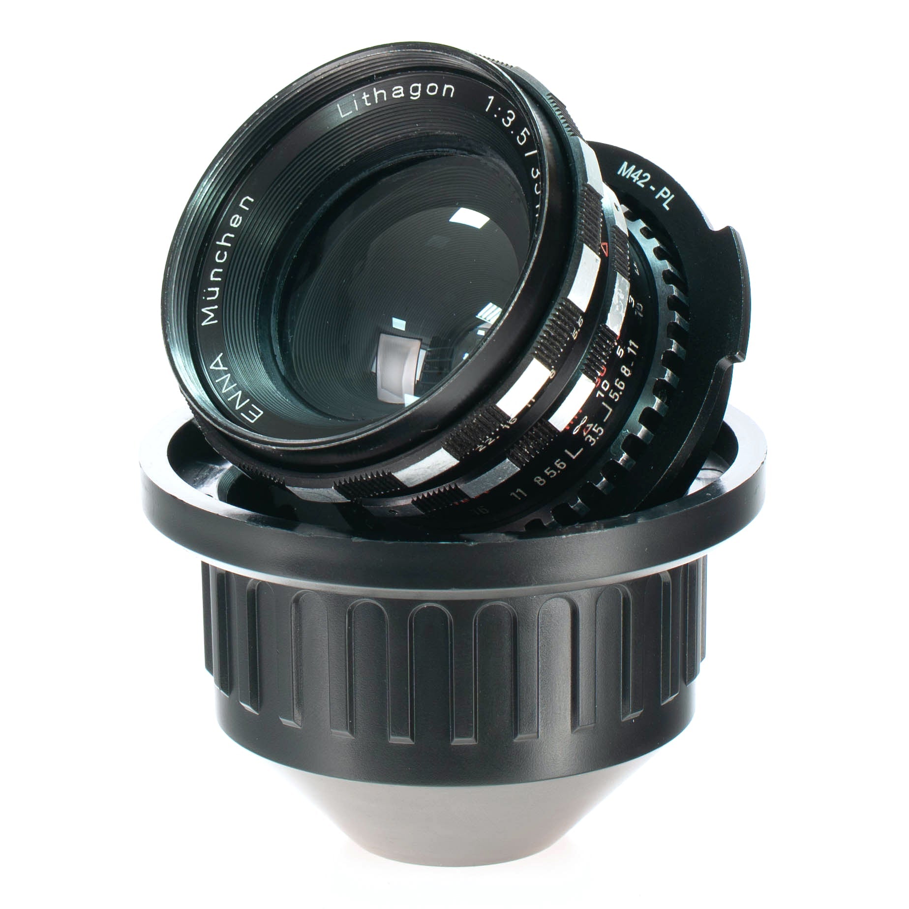 Enna Munchen Lithagon 35mm F3.5 Prime Wide Angle Vintage Lens | Arri PL Mount! - TerPhoto Store
