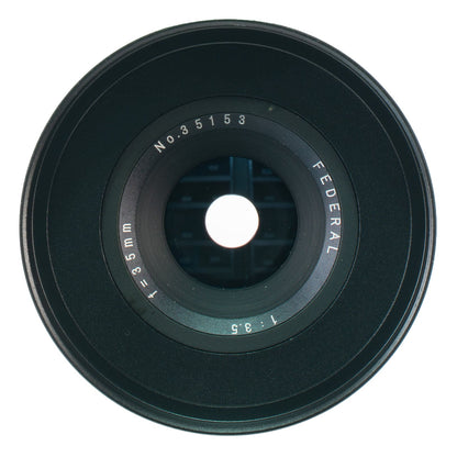 Federal 35mm F3.5 Vintage Wide-Angle Cine Mod Prime Lens | Arri PL! - TerPhoto Store