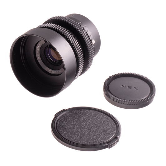Fuji X-Fujinon 55mm F2.2 Cine Mod Prime Lens for Sony E-Mount For Filmmakers! - TerPhoto Store