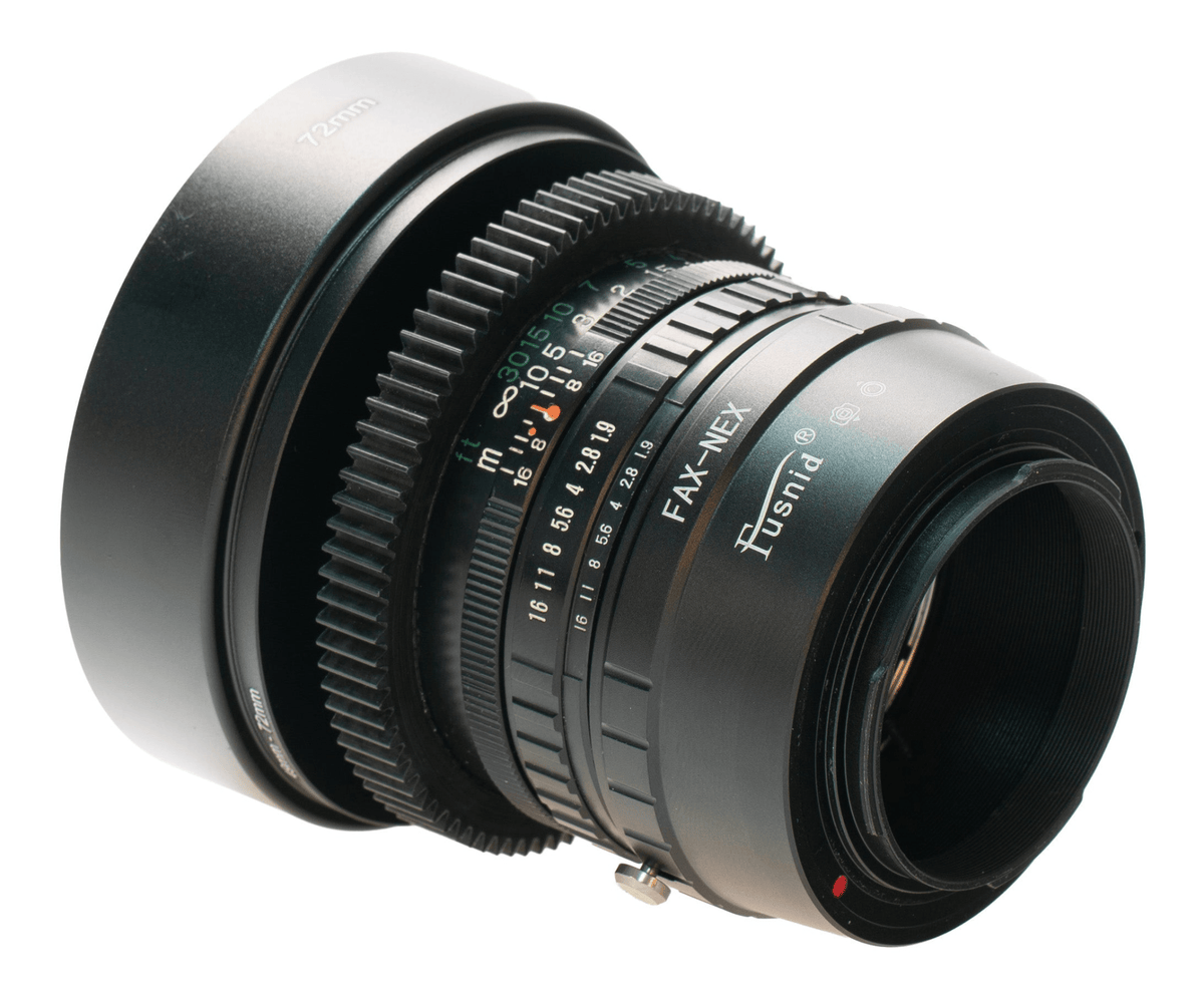Fujifilm X-Fujinon FM 50mm F1.9 Cine Mod w/ Red Anamorphic Bokeh & Flare | Sony! - TerPhoto Store