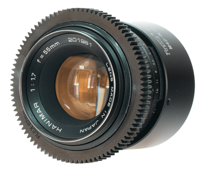 Hanimar 55mm F1.7 Cine Mod Serviced Portrait Prime w/ Anamorphic Bokeh | Nikon Z - TerPhoto Store