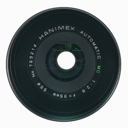 Hanimex Automatic MC 35mm F2.8 Cine Mod Prime Wide Angle Lens | Sony E - mount! - TerPhoto Store