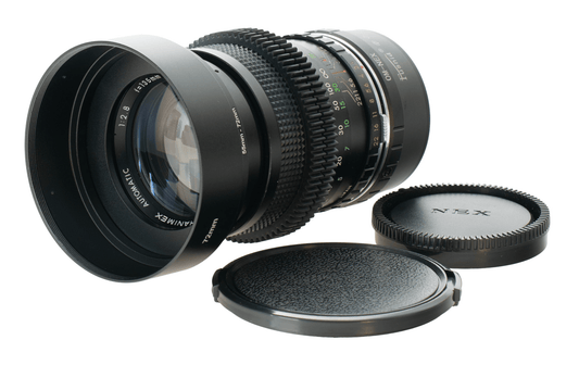 Hanimex MC Automatic 135mm F2.8 w/ Red Anamorphic Bokeh & Flare | Sony E-mount! - TerPhoto Store