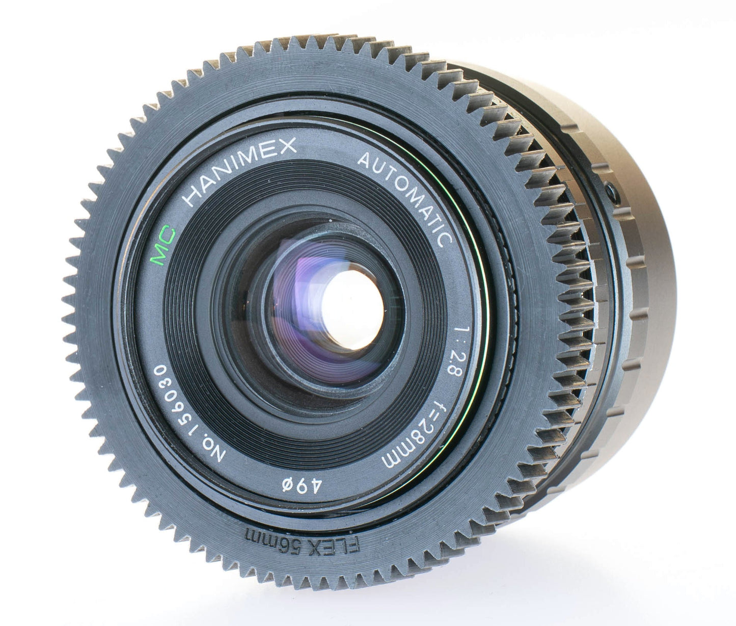 Hanimex MC Automatic 28mm F2.8 Cine Mod Prime Wide Angle Lens | Fujifilm FX! - TerPhoto Store