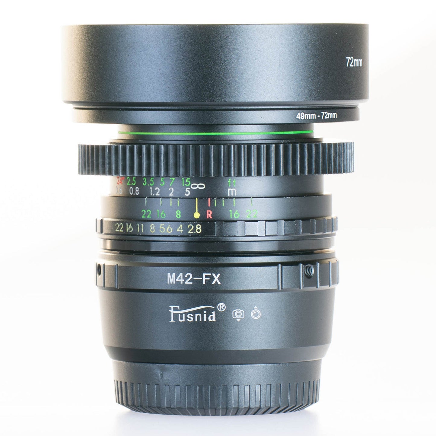 Hanimex MC Automatic 28mm F2.8 Cine Mod Prime Wide Angle Lens | Fujifilm FX! - TerPhoto Store